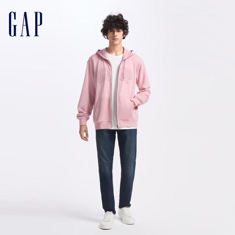 Gap Unisex Bear Logo Full-Zip Hoodie