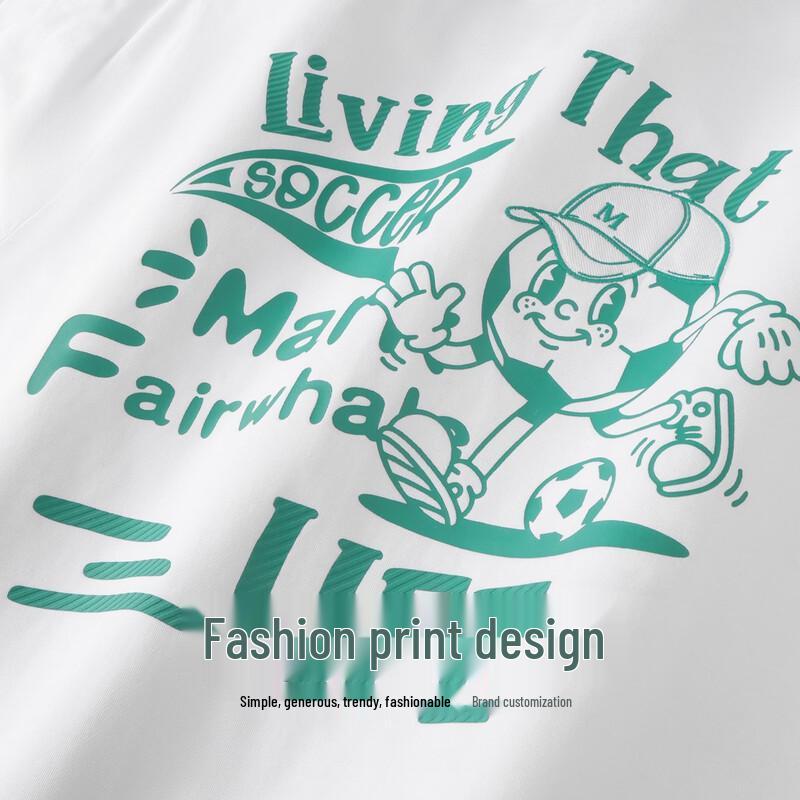 Mark Fairwhale Cloud Cotton Round Neck T-shirt