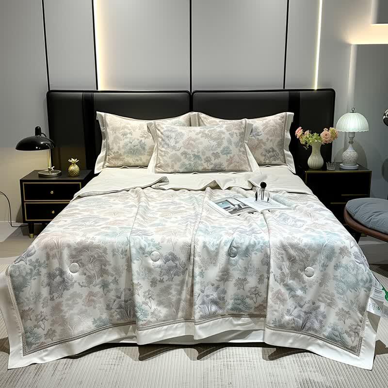 Hodo Kafu Tencel Linen Summer Quilt