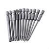 H7EE Pack of 11 Torx Screwdriver Bit Set 1/4inch Hexagon Shank T7 T8 T9 T20 T25 T27 T30 T40 Screw Driver Bit Hand Tools