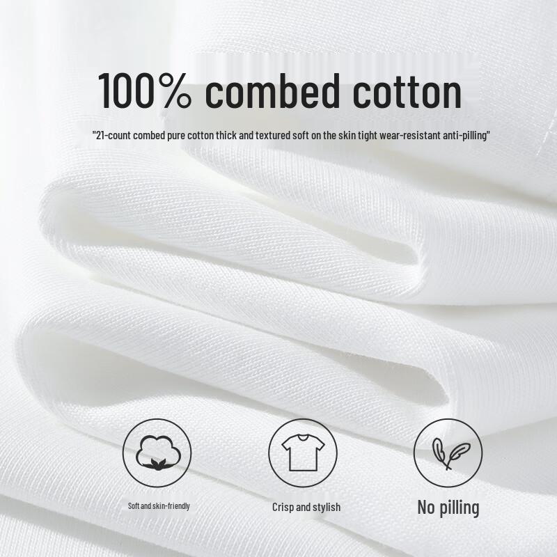 Jeanswest Men's 220g Heavyweight Cotton Long Sleeve T-Shirt