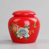 Small capacity ceramic storage sealed jar Pu erh black tea green tea portable tea storage bottle