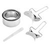 1 Set Stainless Steel Dumpling Mold Module Round