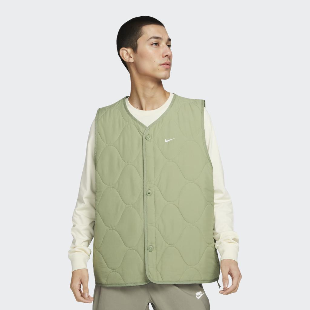 olive green nike vest