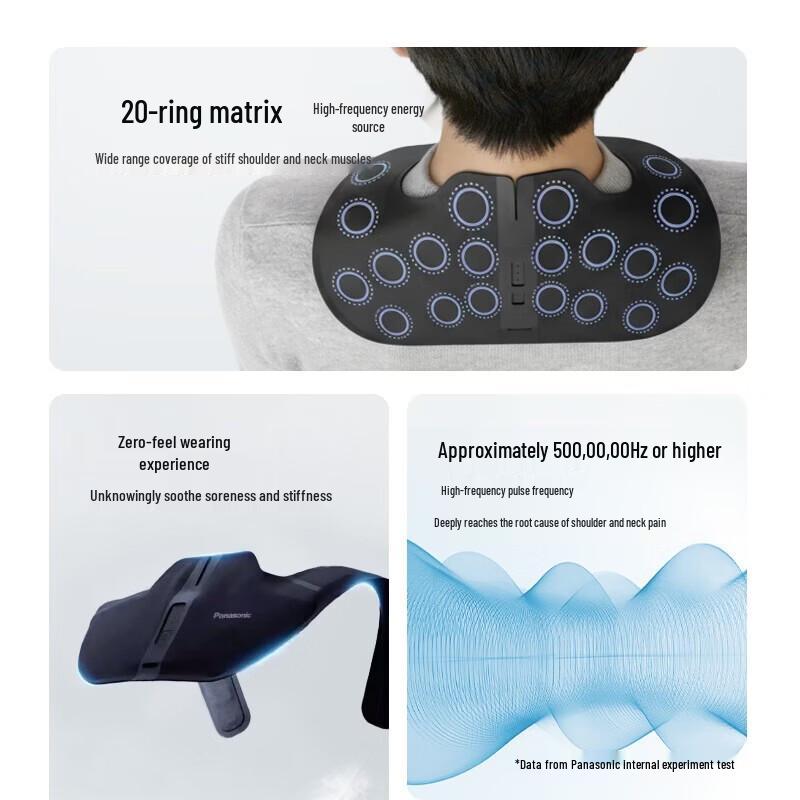 Panasonic V-Neck Pro 3D Shoulder and Neck Massager