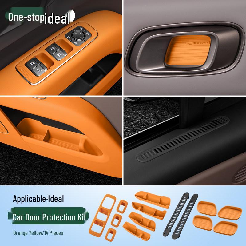 Ideal I6i8 Front Door Air Vent Silicone Cover – Car Interior Decoration & Protective Accessory
