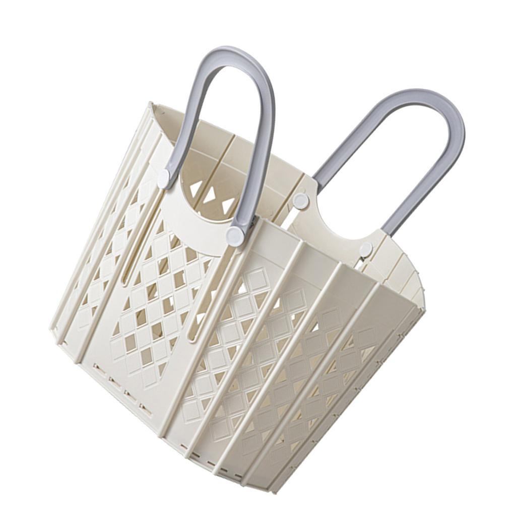 Laundry Basket Multifunction Plastic Foldable Clothes Hamper with Handles for Home Bathroom