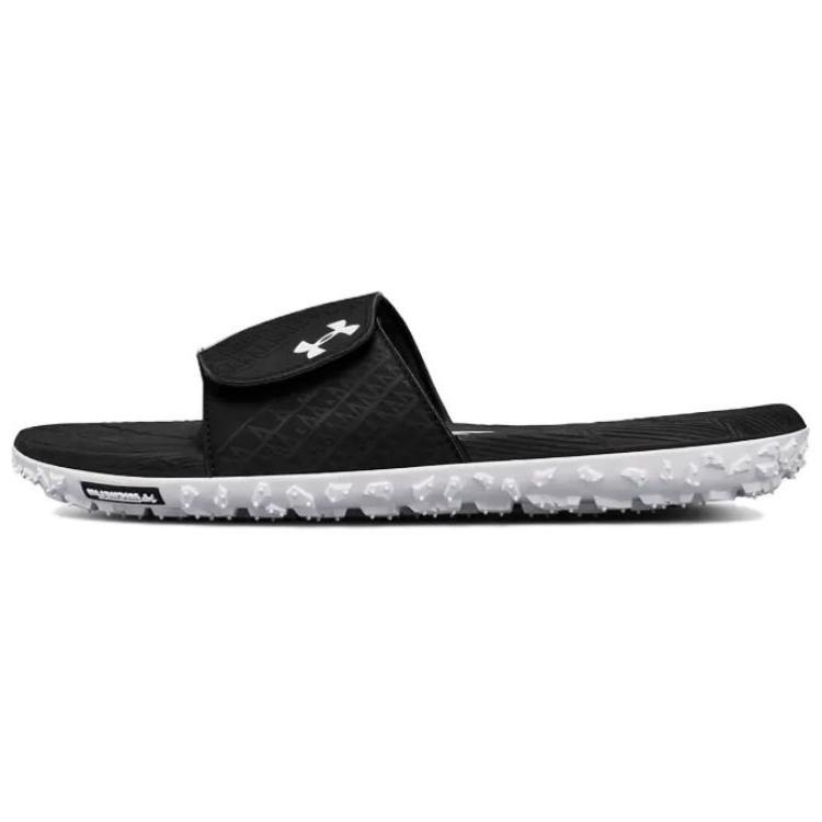 Under Armour Fat Tire Slippers Black/Grey Men s 3000036-002 EU 40