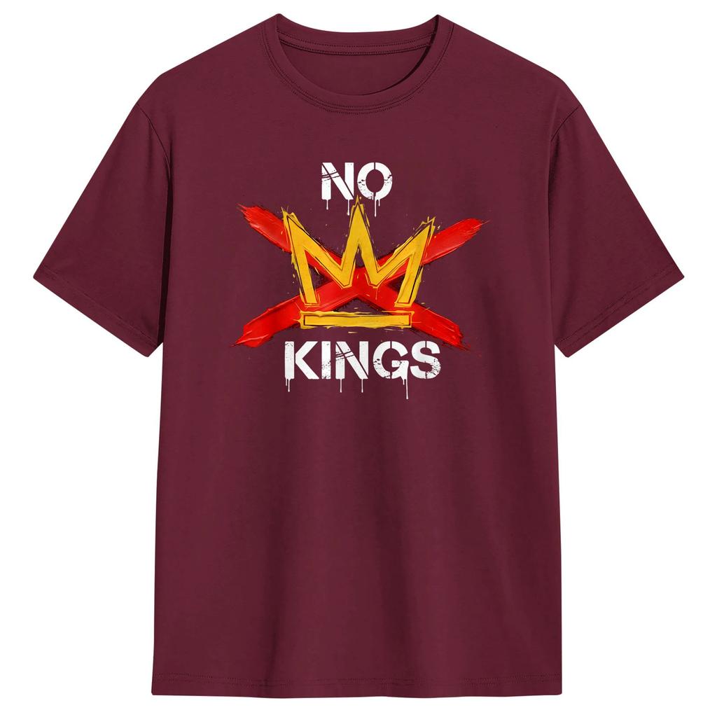 No King Retro Vintage T Shirt Summer 100 Cotton TShirts For Unisex Harajuku Print Tee Shirt Short Sleeve Awesome Top Tees