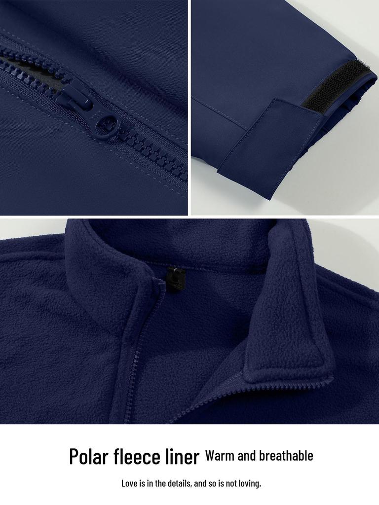 Veste d'alpinisme avec logo personnalisé BMW - Vêtement d'extérieur d'équipe pour la saison automne/hiver