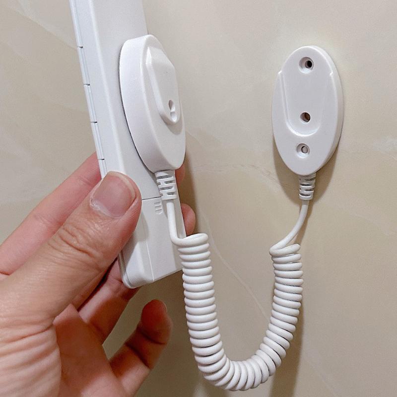 1 ks Dálkové ovládání proti ztrátě provazových pásů Mobilní navíjecí kabel s lepicím hákovým drátem