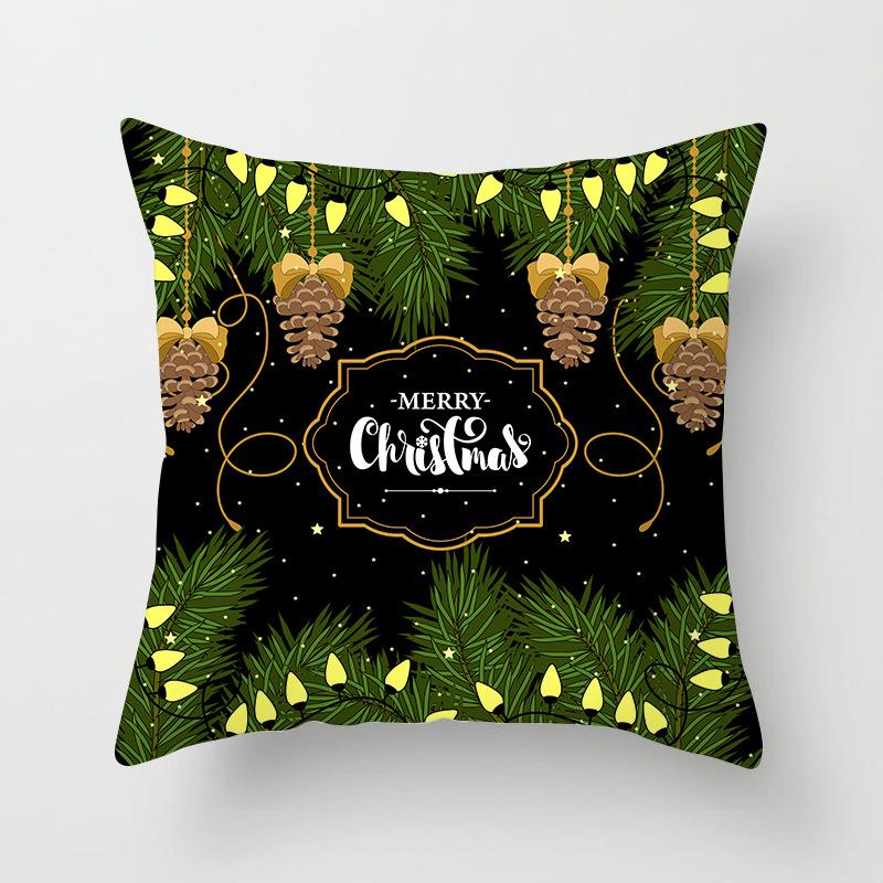 New Christmas Pillowcase Festive Home Decoration Gift Sofa Pillowcase