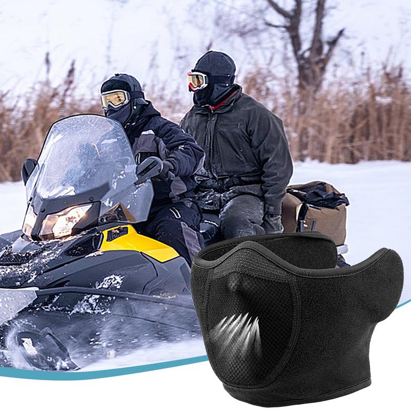 Outdoor Ski Mask Winter Ear Protection Anti-freeze Warm Windproof Face Mask Snowboard Cycling For Men and Women All Weather