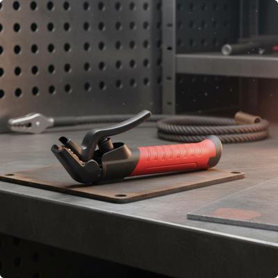 600A MetalJoining Holder Industrial Grade Angled Clamp Heat Resistant Handle Heavy Duty