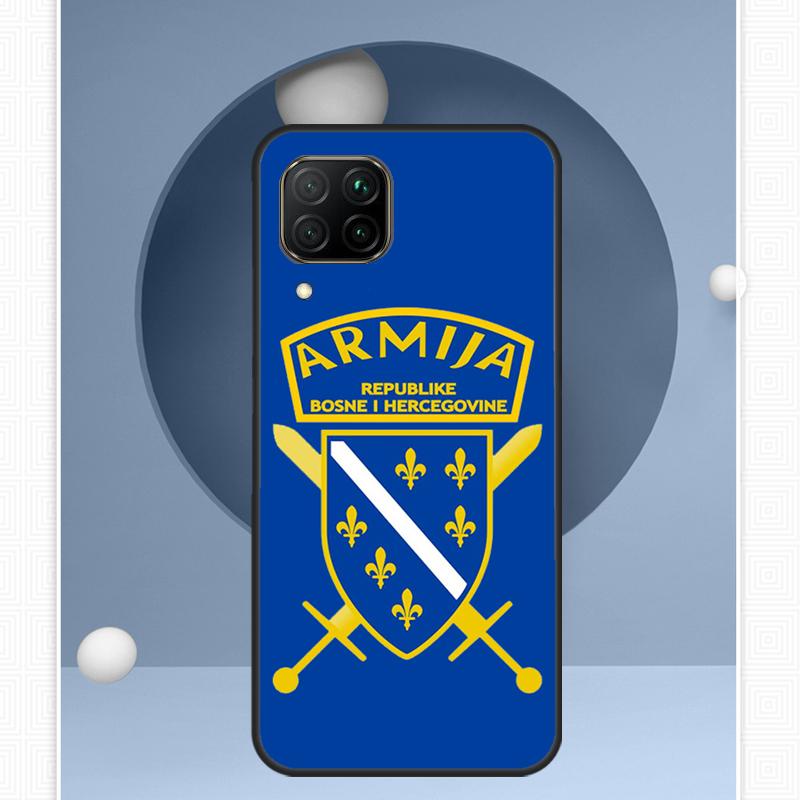 Bosnia and Herzegovina Flag For Huawei Nova Y72 Y90 Y61 Y91 Y60 Y70 12s 12i 11i 8i 9 10 SE P20 P40 Lite P60 P30 Pro Case