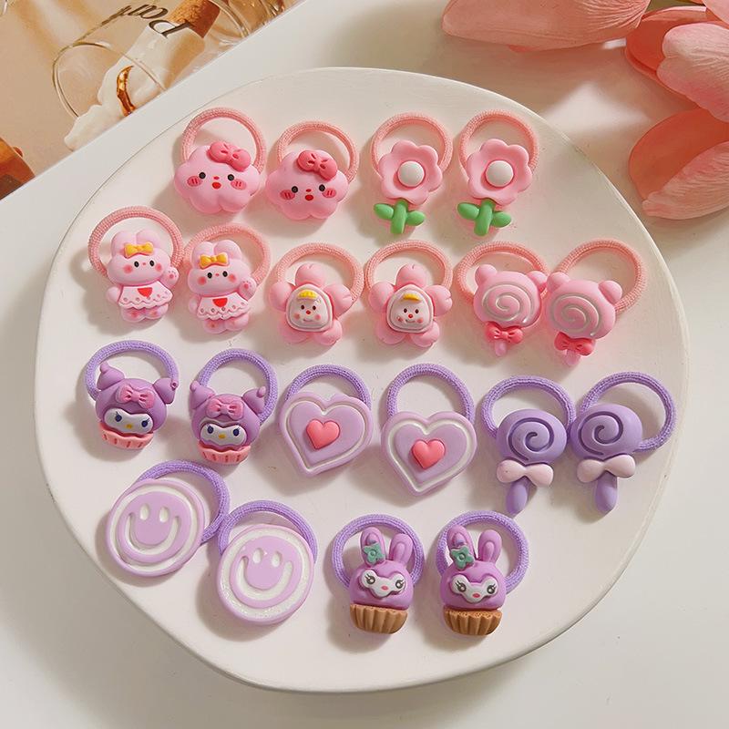 Baby & Toddler Elastic Hair Ties - No Damage Hair Accessories for Infants & Little Girls