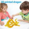 3D Printed Dragons 3D Dragons With Flexible Joints Full Articulated 3D Printed Dragon Fidget Toys For Adults Boys Kids