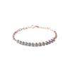 Mezmic Magic 14K, Blue Diamond 13 Tennis Bracelet