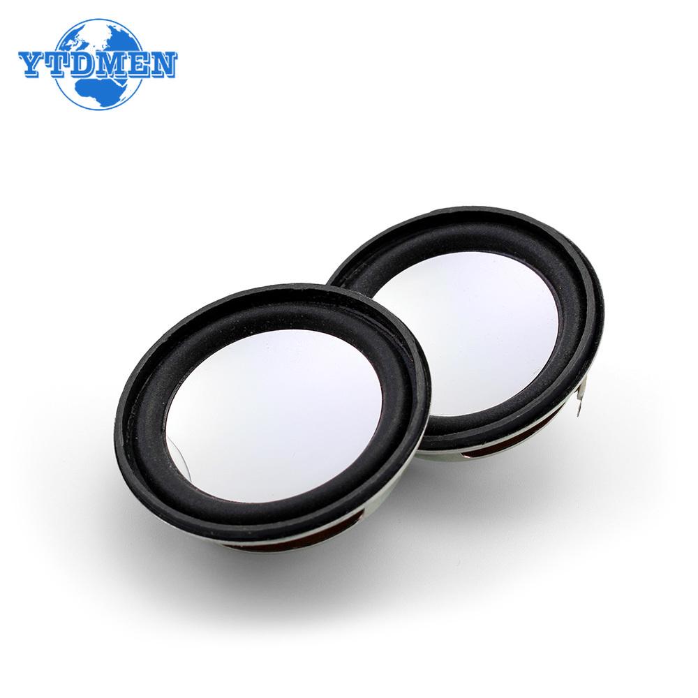 2PCS 3W 4R Mini Speaker Horn Diameter 4CM Amplifier Rubber Gasket Loudspeaker Trumpet 3 W 4 Ohm 40mm Speakers for Arduino