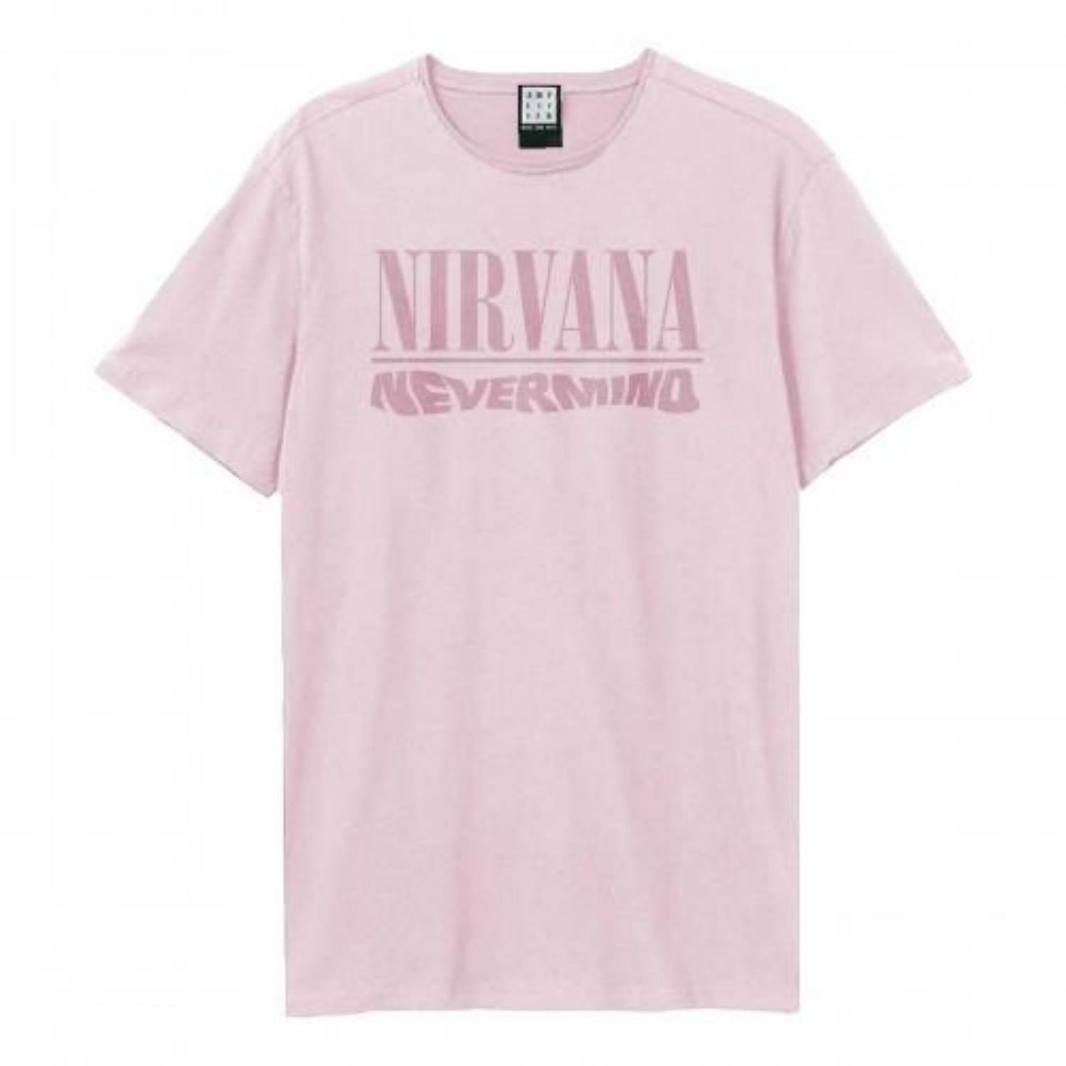Amplified Unisex Adult Nevermind Nirvana T-Shirt S
