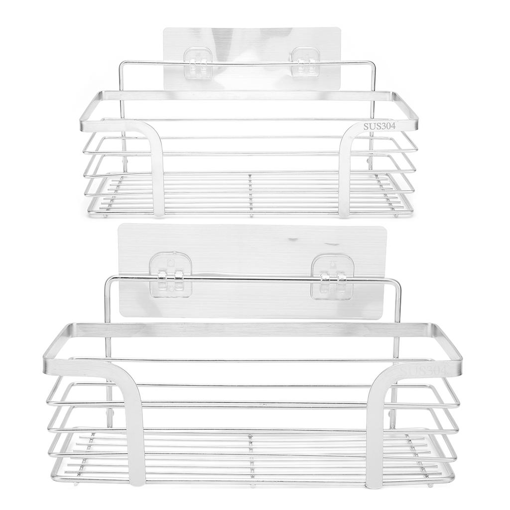 Bathroom Corner Shower Shelf Wall Mounted Toilet Storage Shelf Organizers for Bathroom Kitchen