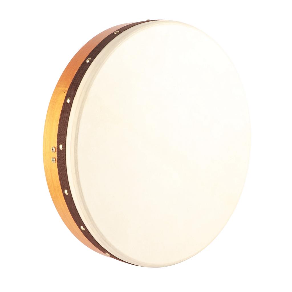 Hand Drum 18 Inch Super Sized Sturdy Durable Irish Sheepskin Beat Music Playing Instrument