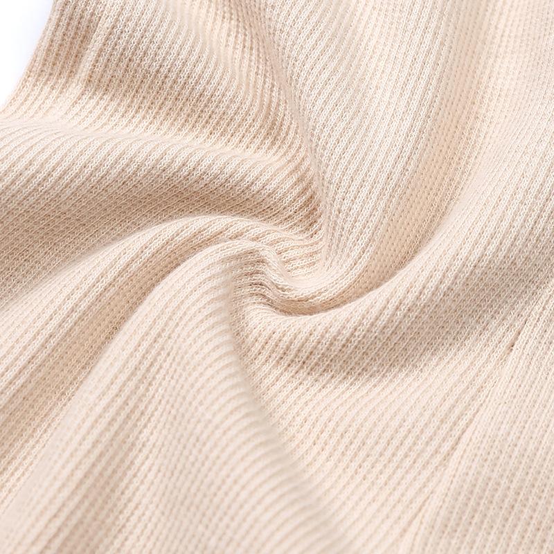 Spring and Autumn Girls' Elastic Pit Strips Fashion Retro Bell Bottom Pants Versatile Pants Pit Strips Underpants Trendy