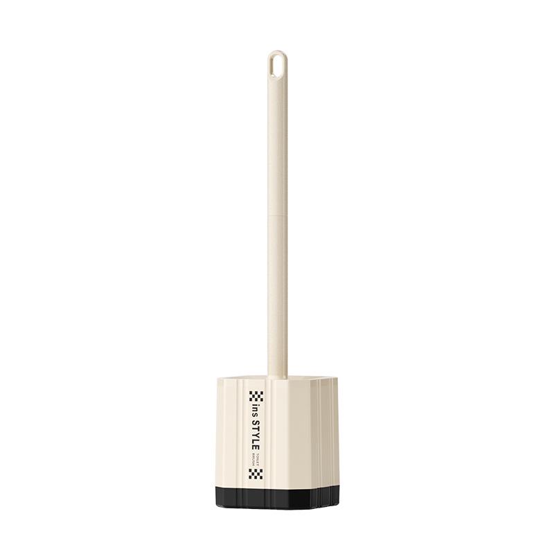 Multifunctional Soft-Bristle Toilet Brush with Long Handle & Base