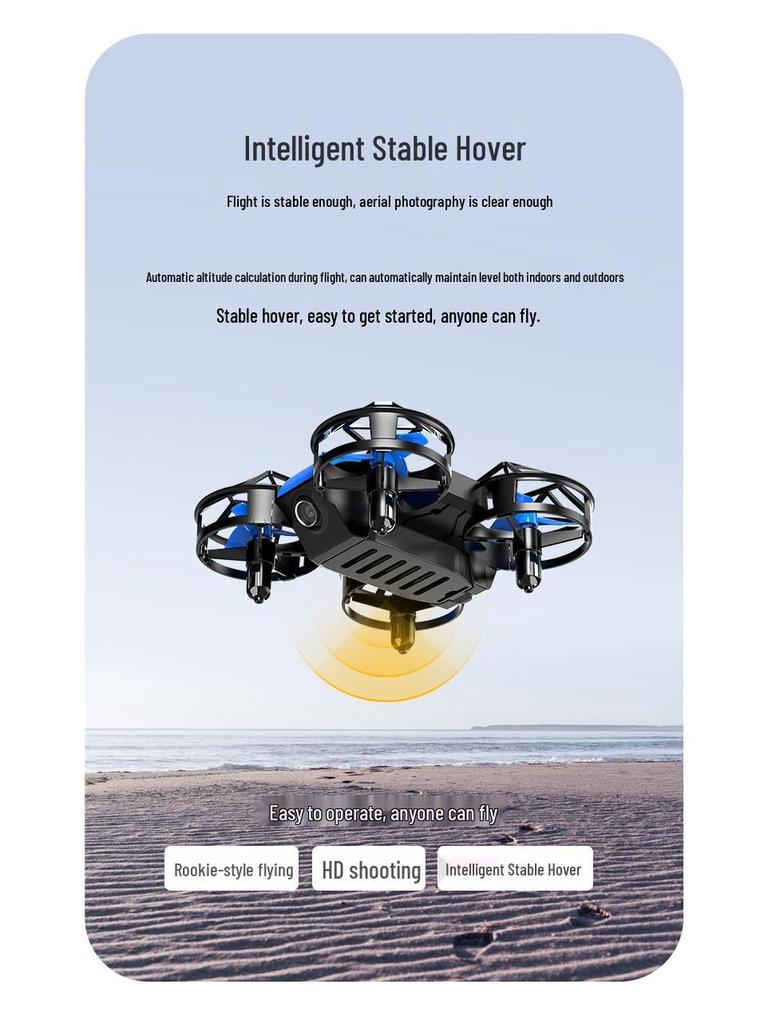 Mini Drone: Entry-Level HD Aerial Photography Remote Control Toy for Kids