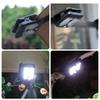 30 LED Solar Garden Outdoor Lights Clip Light Waterproof Motion Sensor Camping Lamp Rechargeable for Landscape Outdoor Wall Deco