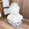 [Cloth Only] 30cm Doll Clothes Hooded White Sweater Cardigan Adorable & Fashionable Dolls Accessories