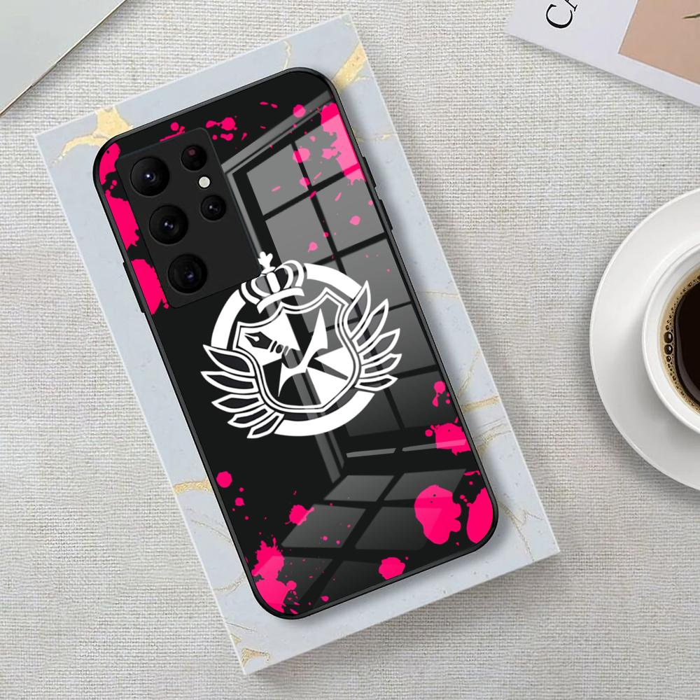 Anime Game D_DanganRonpaS Phone Case For Samsung S26 S25 Edge S24 S23 S22 S21 S20 Ultra Plus FE Glass Cover