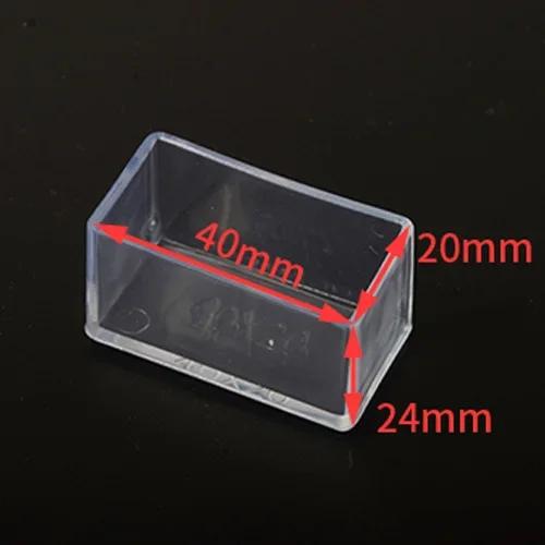 Square/Round Anti-Noise Chair Leg Cap Rubber Feet-Protector Pads Non-slip Transparent Table Feet Covers Furniture Leveling Feet