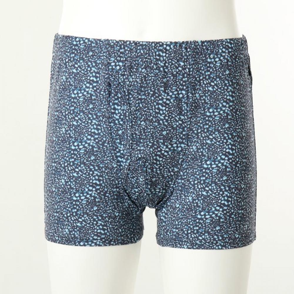Wacoal Men S polyeSter Leopard Print Boxer Wmp2453f navy/95