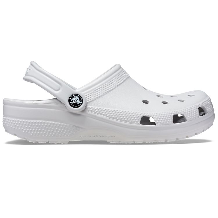 Crocs Classic Clog Unisex Atmosphere Gray EVA 2cm Breathable Outdoor Sports Sandals 10001-1FT