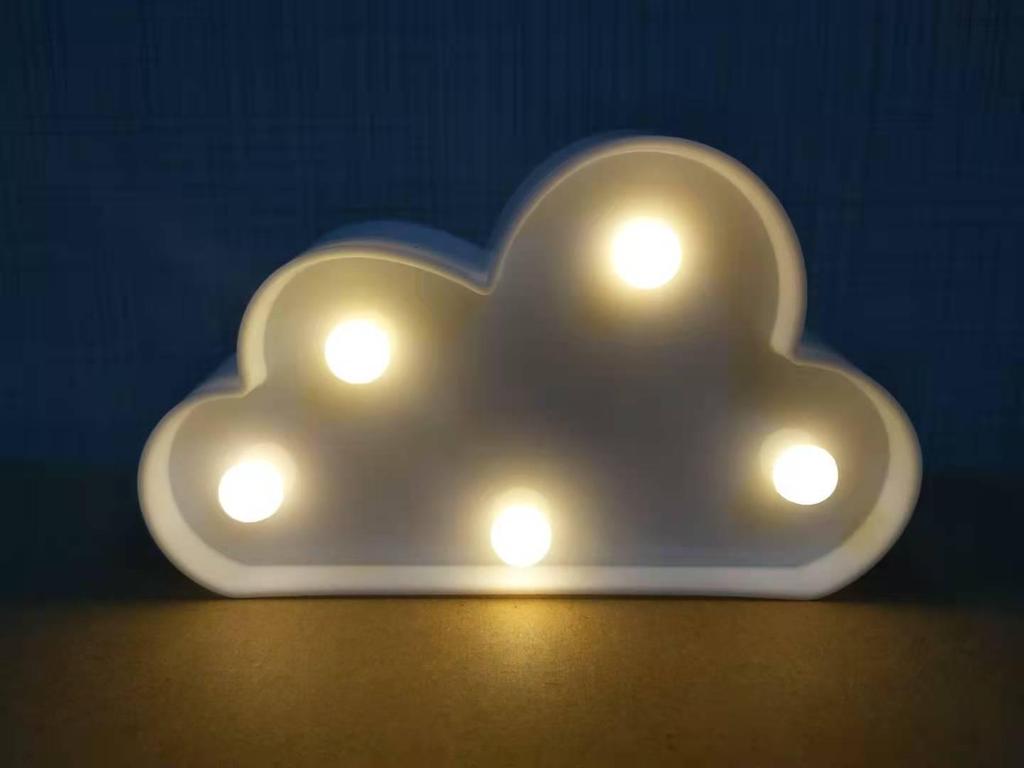 LED Mini Night Light - Flamingo, Pineapple, Cactus, Unicorn & Star Shapes