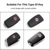 ·5/10PCS Car Remote Key Sticker Aluminum Emblem Decoration Decal For VW GTI Polo Golf Passat Tiguan Arteon Touareg Taigo Caddy J pn2