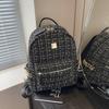 Schoolbag Korean version backpack women's large-capacity backpack new wool backpack fashion college backpack schoolbag women's bag