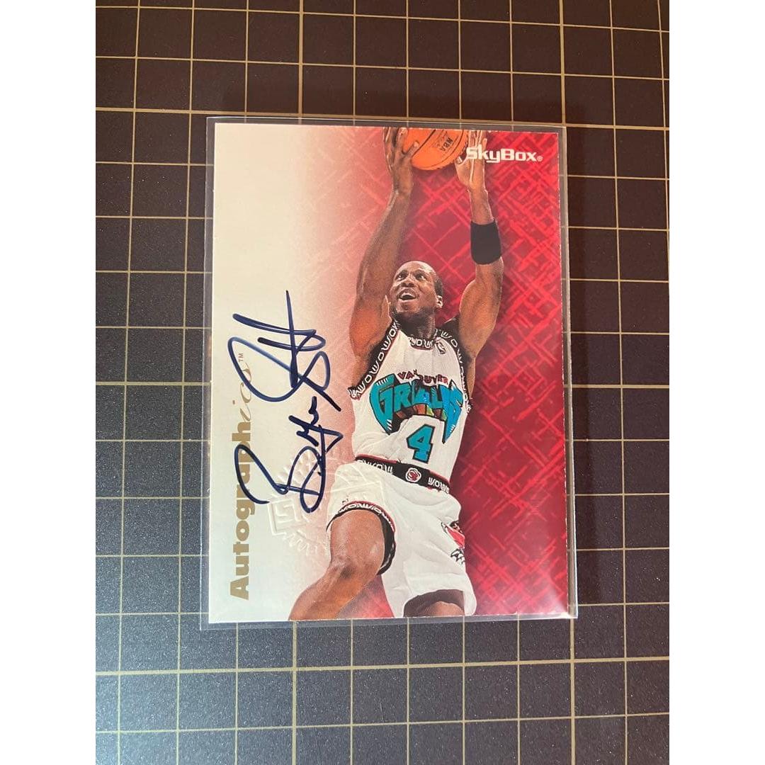 Used Byron Scott autographed card