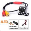 4 LED Car Rear View Camera IP68 Waterproof Automotive Night Vision HD Backup Camera