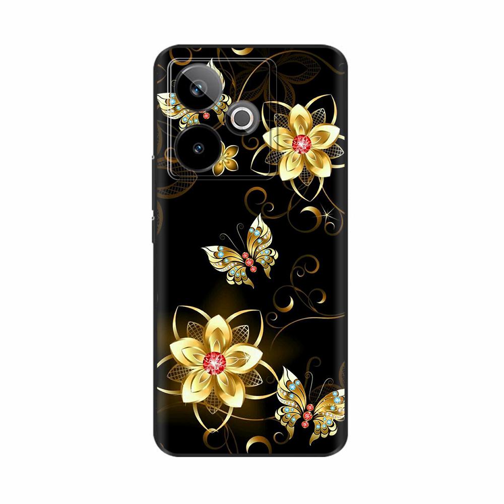 For Realme GT7 GT 7T Case RMX5061 Cat Painted Cover Soft Silicone Phone Case For Realme GT 7T GT7 Pro RealmeGT 7 Pro Fundas Etui