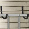 2Sets Heavy Duty Garage J-shaped Hook with Screws Wall-mounted Garage Storage Hooks Door Wall Storage Racks