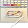 Beading Supplies Flocking Bead Mats Jewelry Making Supplies Soft Flocking Bead Mats Felt Texture for Beading Enthusiasts