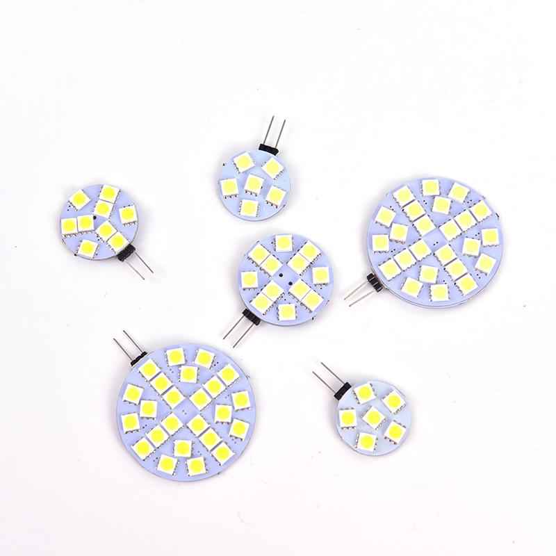 1x G4 Bi-Pin T5 72 3014 SMD LED Light Bulb Crystal Lamp 12-24V Warm White 3000K