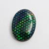 16 Ct Lab Created Doublet Opal Oval Certified Fabulous Loose Gemstone