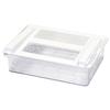 Pearl Metal Storage Case Box, Refrigerator Compartment, Under-Shelf Drawer, Deep, with Egg Tray, Large, Made In Japan, Skit HC-121