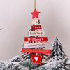 Christmas Tree Christmas Ornaments Creative DIY Holiday Xmas 22.5*13cm Decor Display Door Hanging Pendant Supply