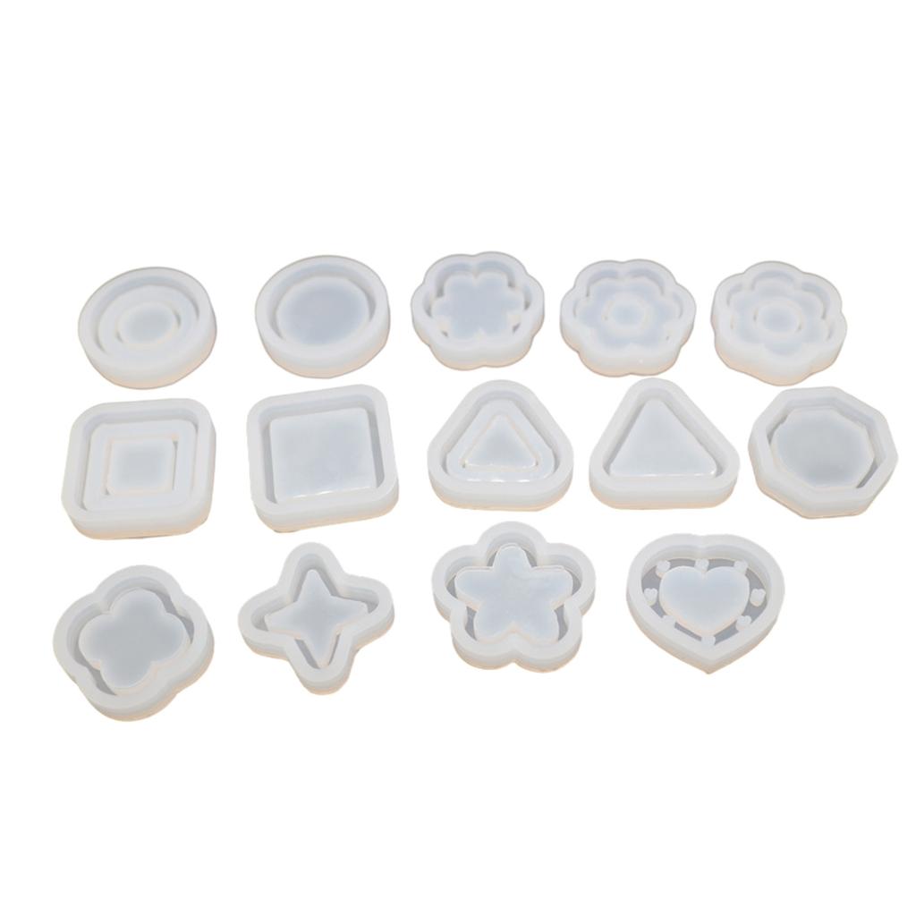 Stampo shaker in resina Stampo in silicone a sabbie mobili Stampo in epossidico per colata Stampini in silicone a sabbie mobili Multiformi per portachiavi fai-da-te