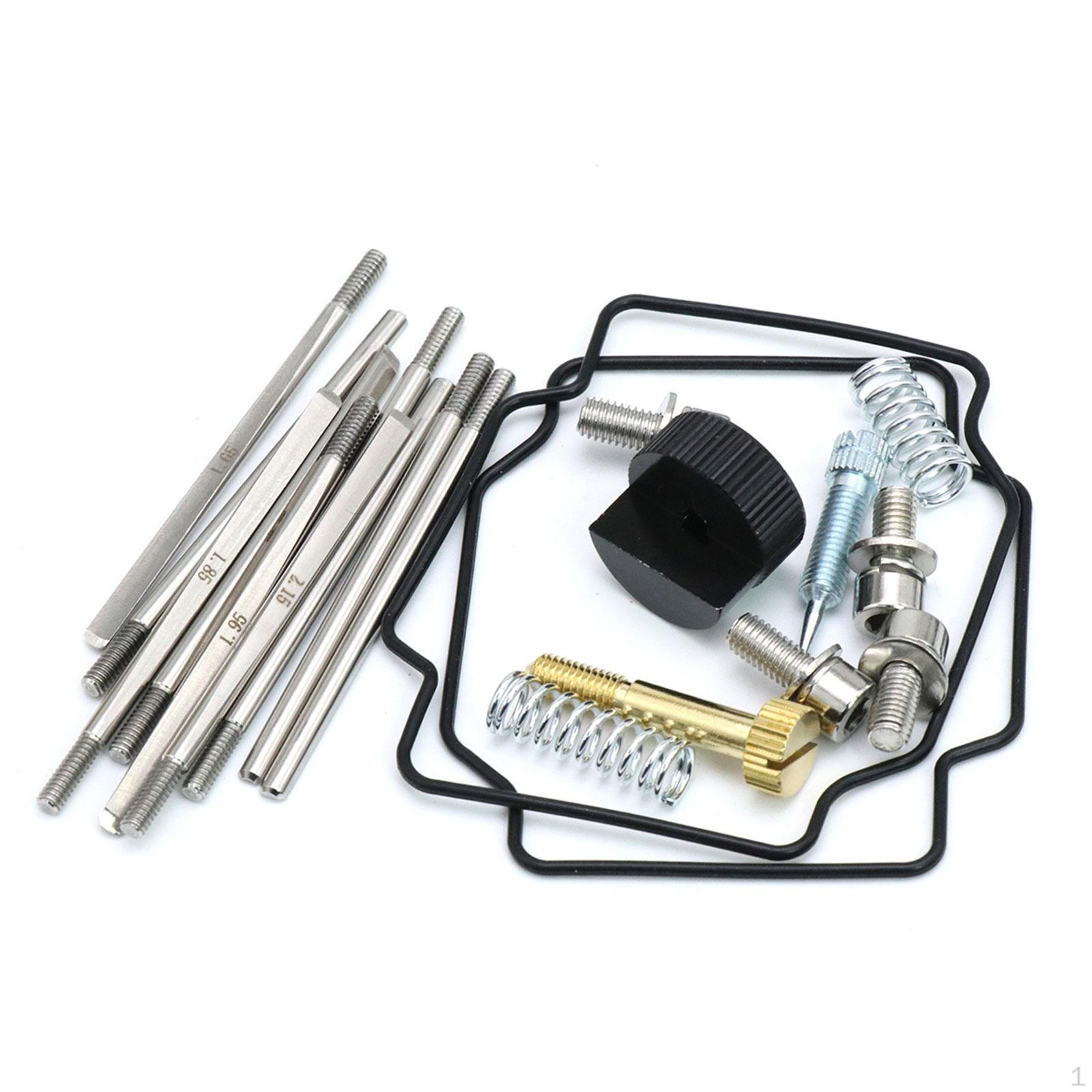

Carburetor Rebuild Kit with Gasket Tuning Tool for Motorcycle Motorbike