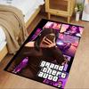 Grand Theft Auto Textfeld Teppich Perfekt für Wohnheim Arbeitszimmer Balkon Außenbereich Rutschfester Teppich Büro Heimdekoration Geburtstag/Weihnachtsgeschenk